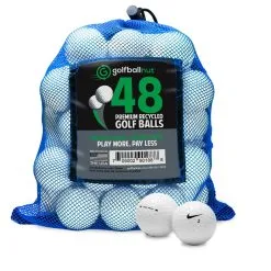 Nike Mix Used Recycled AAA Grade Golf Balls - (Mesh Bag Included) -GOLF BAGS Sales 6604801 Nike Mix 48 White