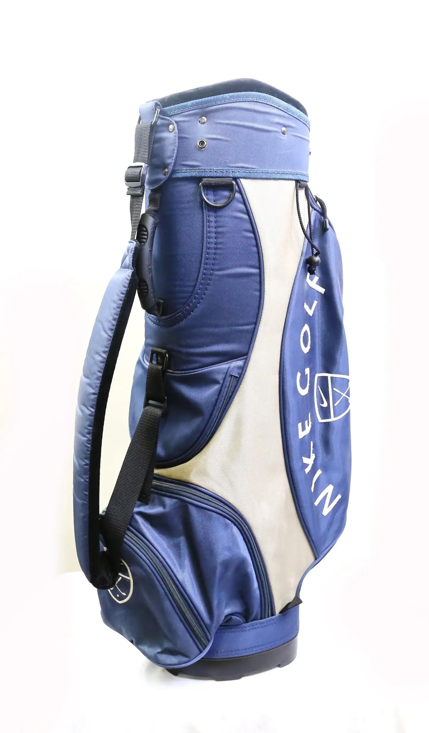 Nike Golf Blue/Grey 5 Dividers 5 Pockets Cart Bag 3 Nike Golf Blue/Grey 5 Dividers 5 Pockets Cart Bag