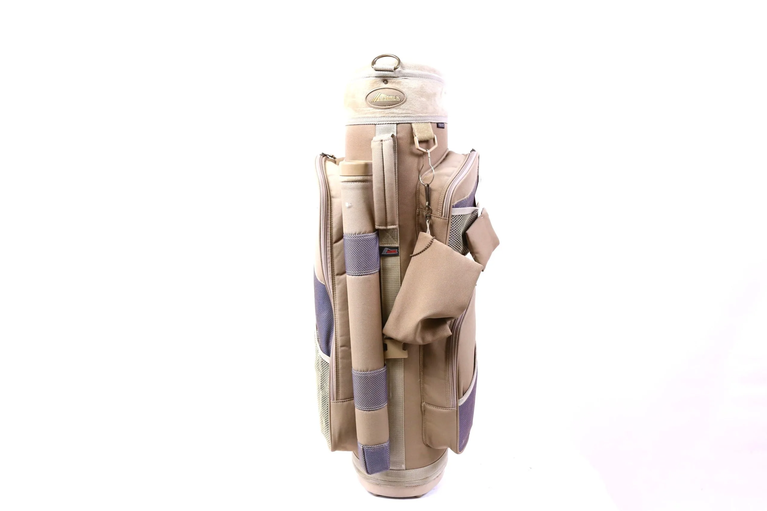 Datrek Mist 2001 Beige/Lavender Cart Bag 4-Divider 4-Pocket Shoulder Strap 3 Datrek Mist 2001 Beige/Lavender Cart Bag 4-Divider 4-Pocket Shoulder Strap