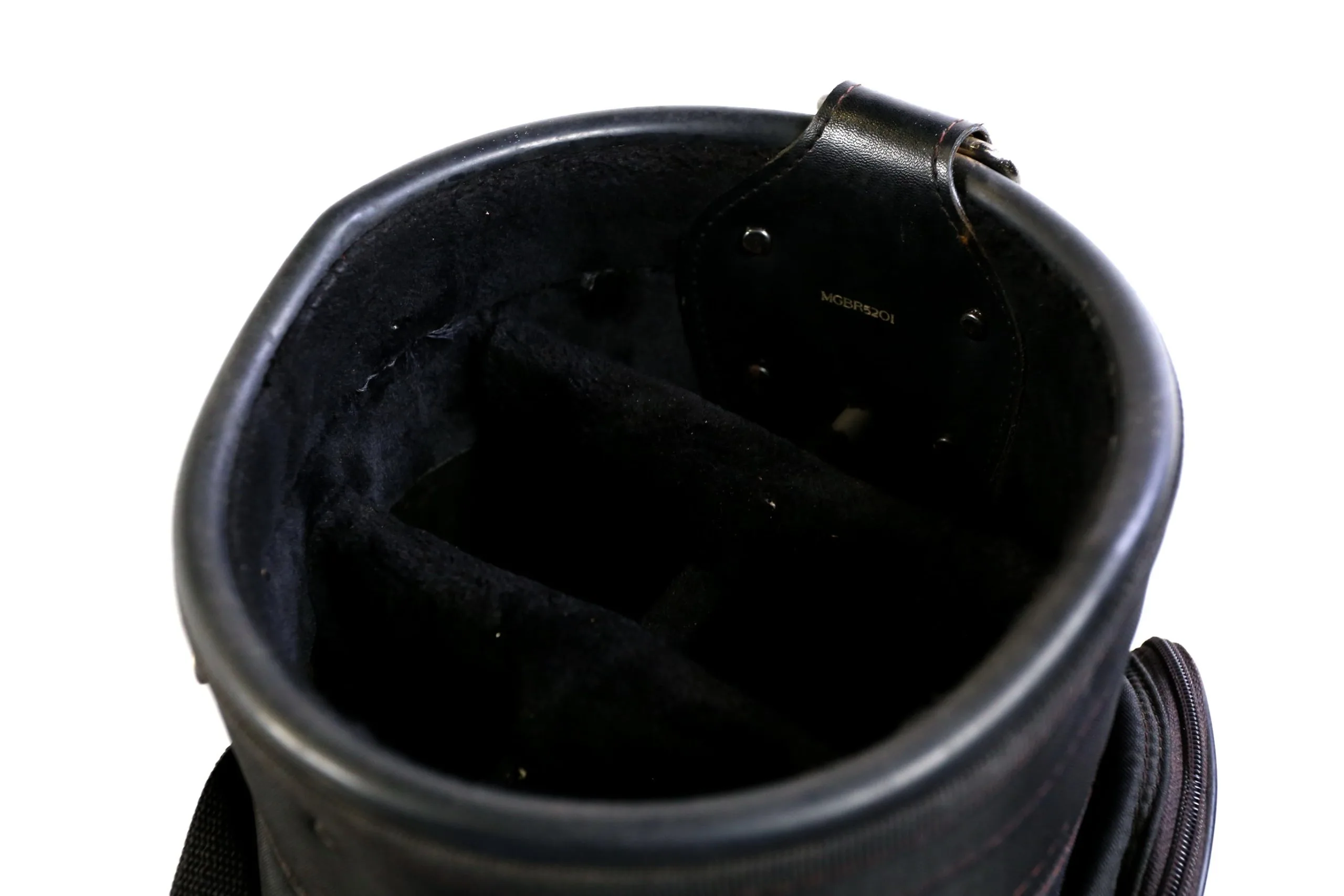 Macgregor Black Cart Bag 6-Dividers 6-Pockets Shoulder Strap 8 Macgregor Black Cart Bag 6-Dividers 6-Pockets Shoulder Strap - Image 7