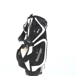 Sun Mountain Slazenger Black/White Stand Bag 7-Divider 6 Pocket Shoulder Strap