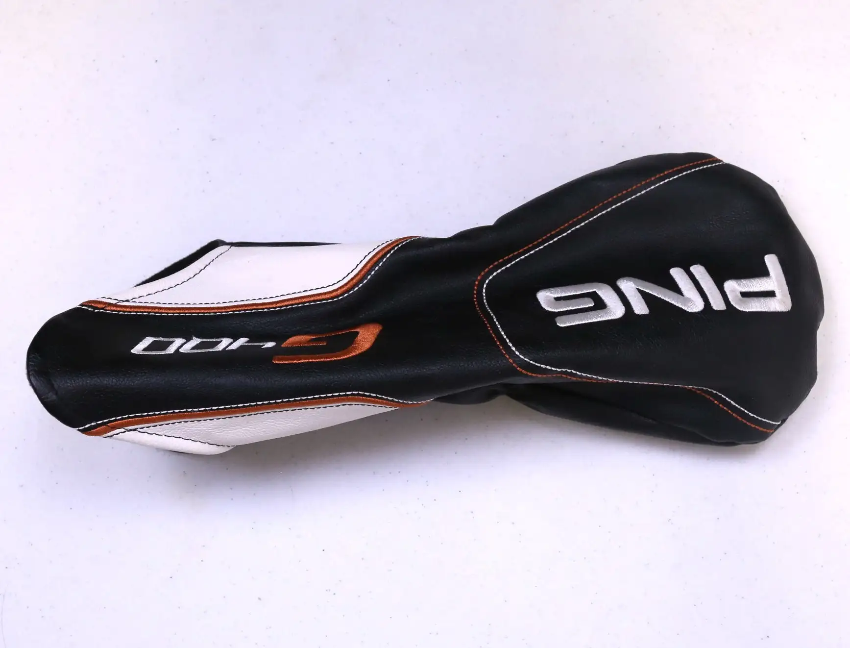 Ping G400 Driver Headcover Only Black Faux Leather Very Good Condition 4 Ping G400 Driver Headcover Only Black Faux Leather Very Good Condition - Image 2