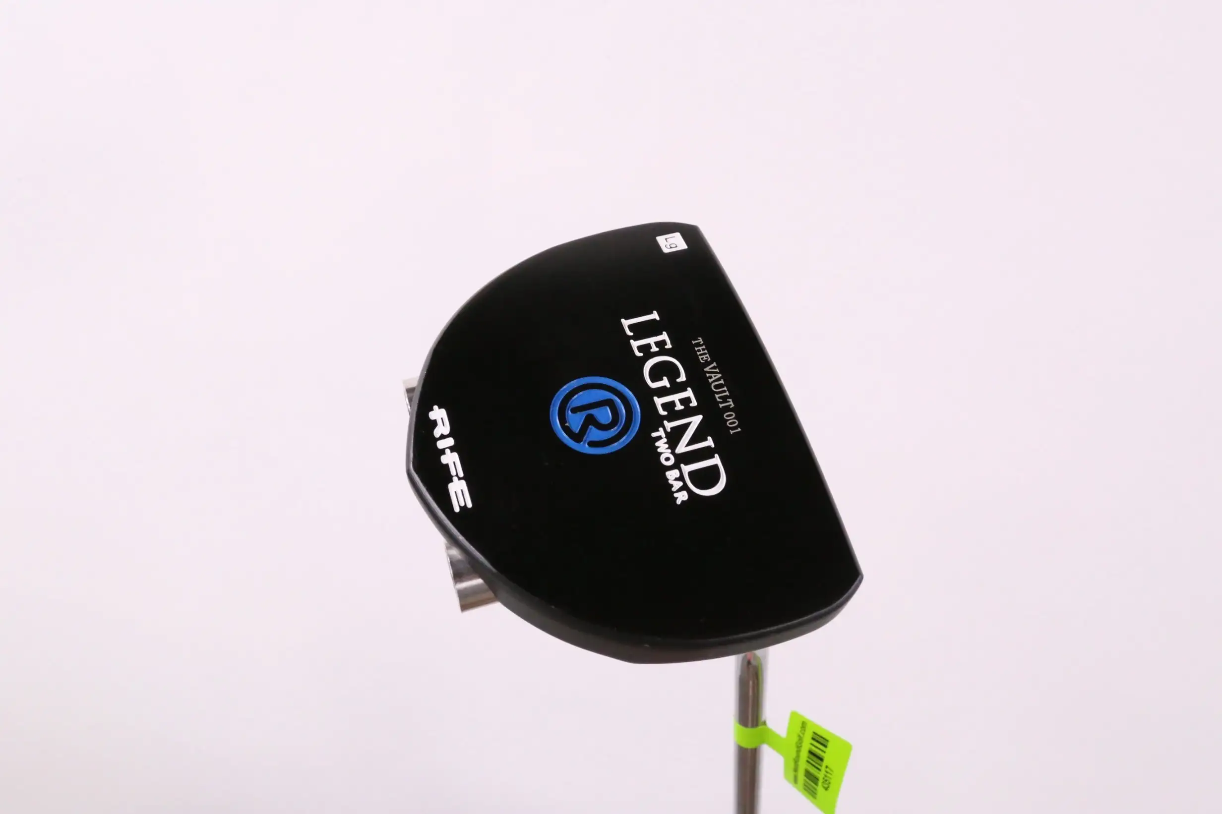 Rife Vault 001 Legend Two Bar Putter RH 30 In Steel Shaft Winn Pistol Grip 3 Rife Vault 001 Legend Two Bar Putter RH 30 In Steel Shaft Winn Pistol Grip