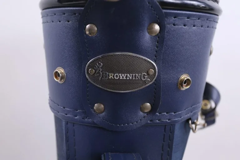 Browning Navy Blue Carry Bag 6-Dividers 4-Pockets W Raincoat Shoulder Strap 10 Browning Navy Blue Carry Bag 6-Dividers 4-Pockets W Raincoat Shoulder Strap - Image 8