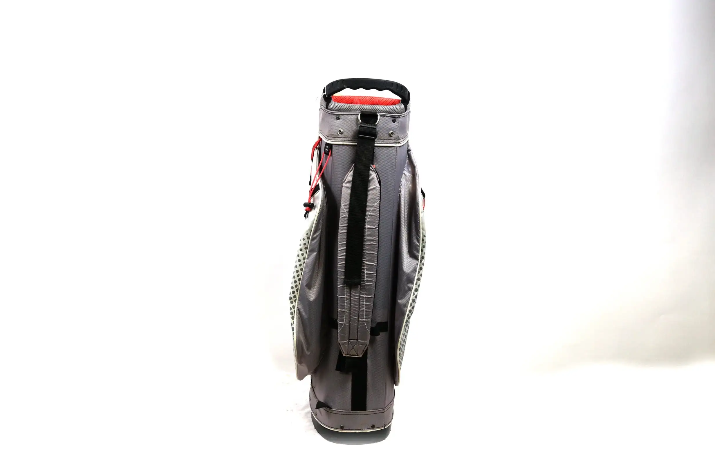 Sun Mountain White/Grey Cart Bag 14-Dividers 6-Pockets Shoulder Strap 5 Sun Mountain White/Grey Cart Bag 14-Dividers 6-Pockets Shoulder Strap - Image 3