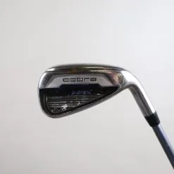 Cobra Max Single 7 Iron RH 37.25 In White Tie X4 Graphite Shaft Regular Flex