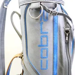 Cobra Blue/Grey Leather Vintage 3 Dividers 5 Pockets Cart Golf Bag -GOLF BAGS Sales 715297c6 b503 5af8 a8ae 8cd454dc7fdd