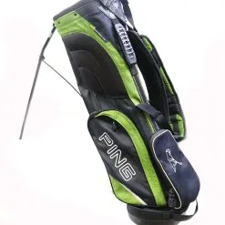 Ping Hoofer Lite Green/Black 8 Dividers 4 Pockets Stand Bag