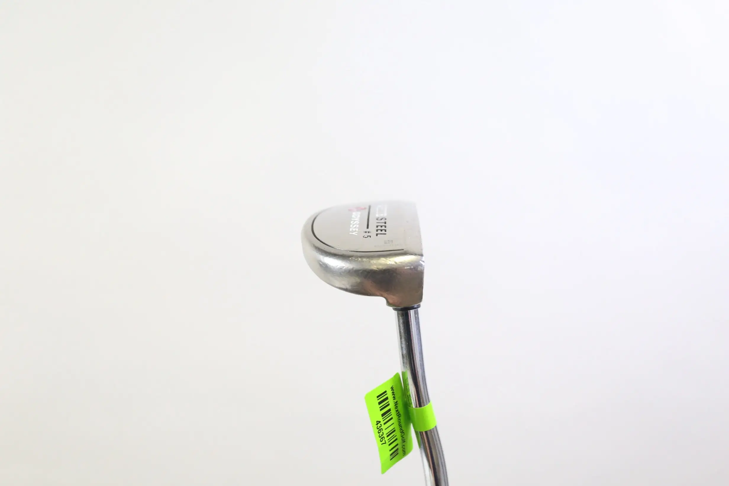 Odyssey WHITE STEEL 5 Putter RH 34.25 In Steel Shaft Oncourse Grip Mallet 4 Odyssey WHITE STEEL 5 Putter RH 34.25 In Steel Shaft Oncourse Grip Mallet - Image 2