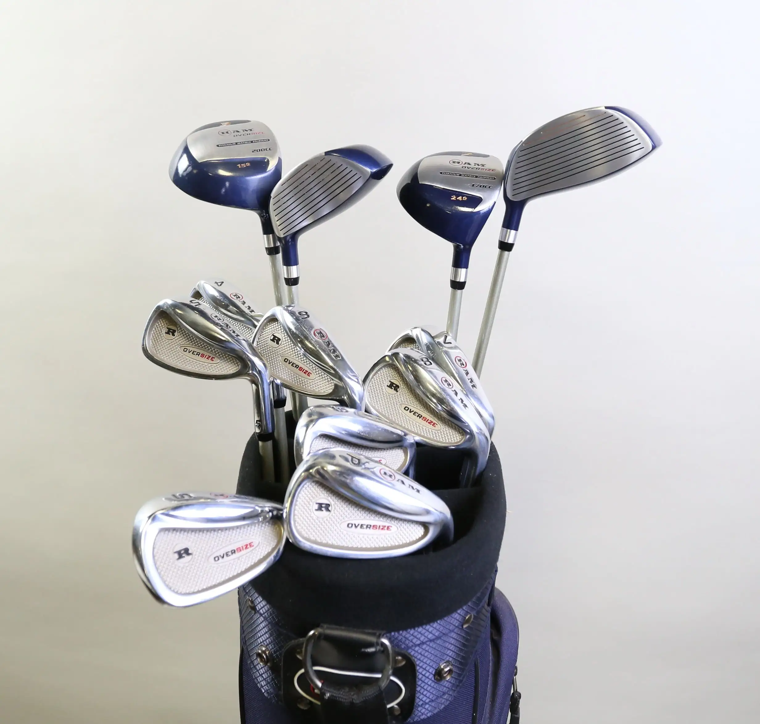 Ram Oversize Driver, 3w, 5w, 7w, 4-PW, SW Club Set W/ Bag RH Ladies Flex 5 Ram Oversize Driver, 3w, 5w, 7w, 4-PW, SW Club Set W/ Bag RH Ladies Flex - Image 3