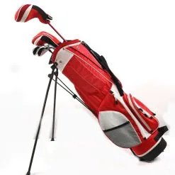 Powerbilt Power Bilt 1W, 5H, 7 Iron, W, Putter RH Kids Set W/ Bag Junior Flex