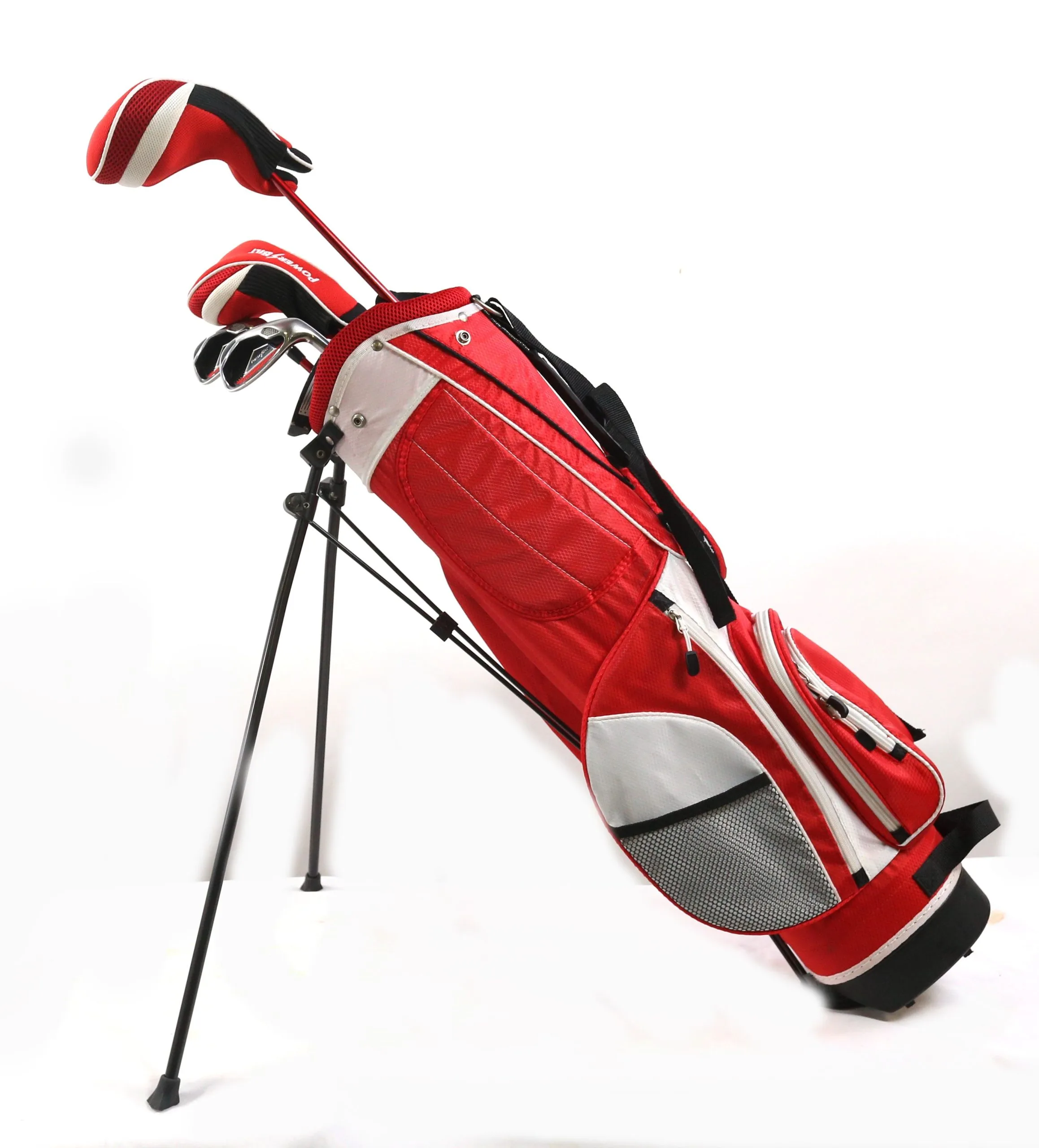 Powerbilt Power Bilt 1W, 5H, 7 Iron, W, Putter RH Kids Set W/ Bag Junior Flex 3 Powerbilt Power Bilt 1W, 5H, 7 Iron, W, Putter RH Kids Set W/ Bag Junior Flex