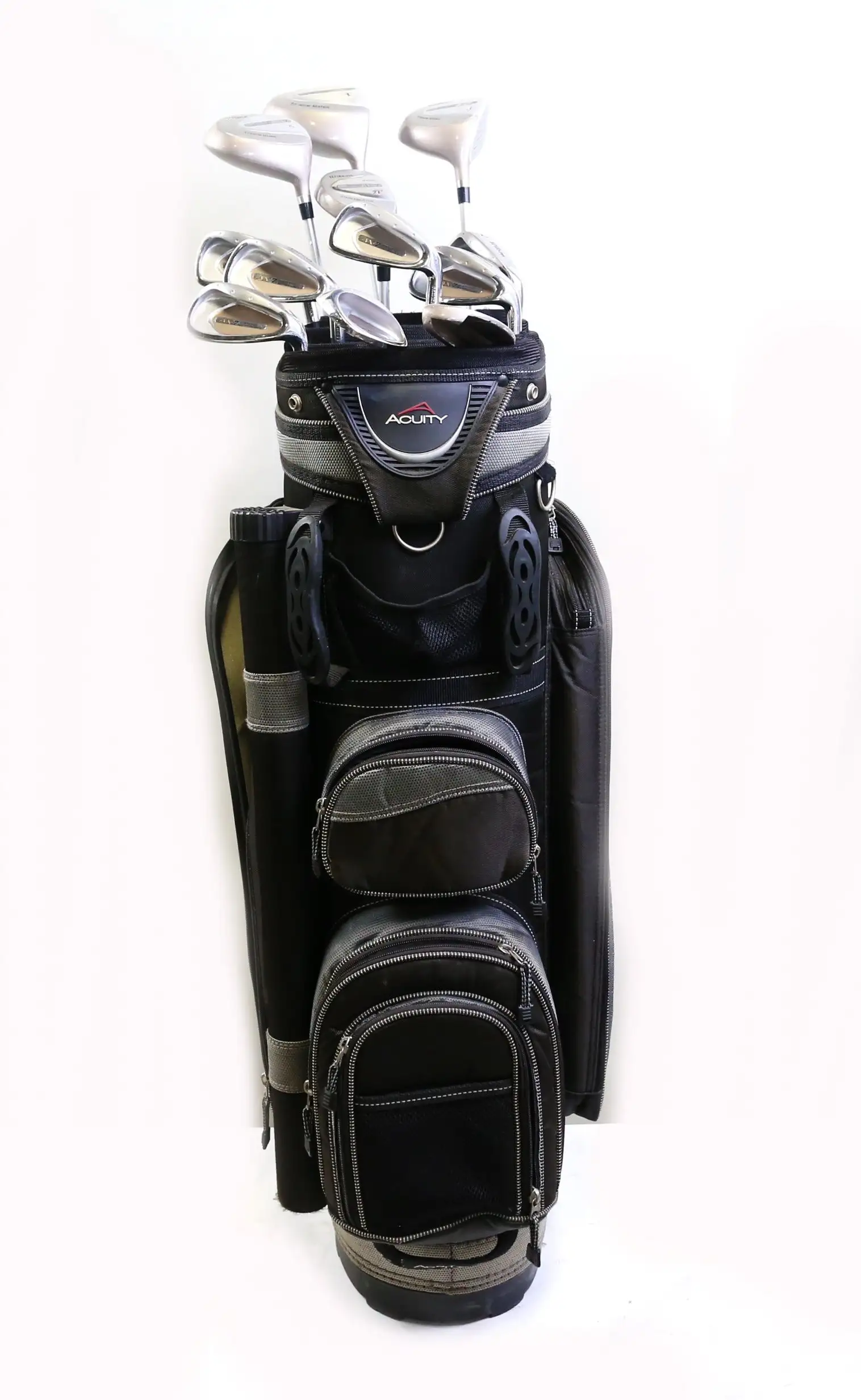 Wilson AX-7 Driver, 3w, 5w, 3H, 5-PW, SW, Putter Club Set W/ Bag RH Ladies Flex 3 Wilson AX-7 Driver, 3w, 5w, 3H, 5-PW, SW, Putter Club Set W/ Bag RH Ladies Flex