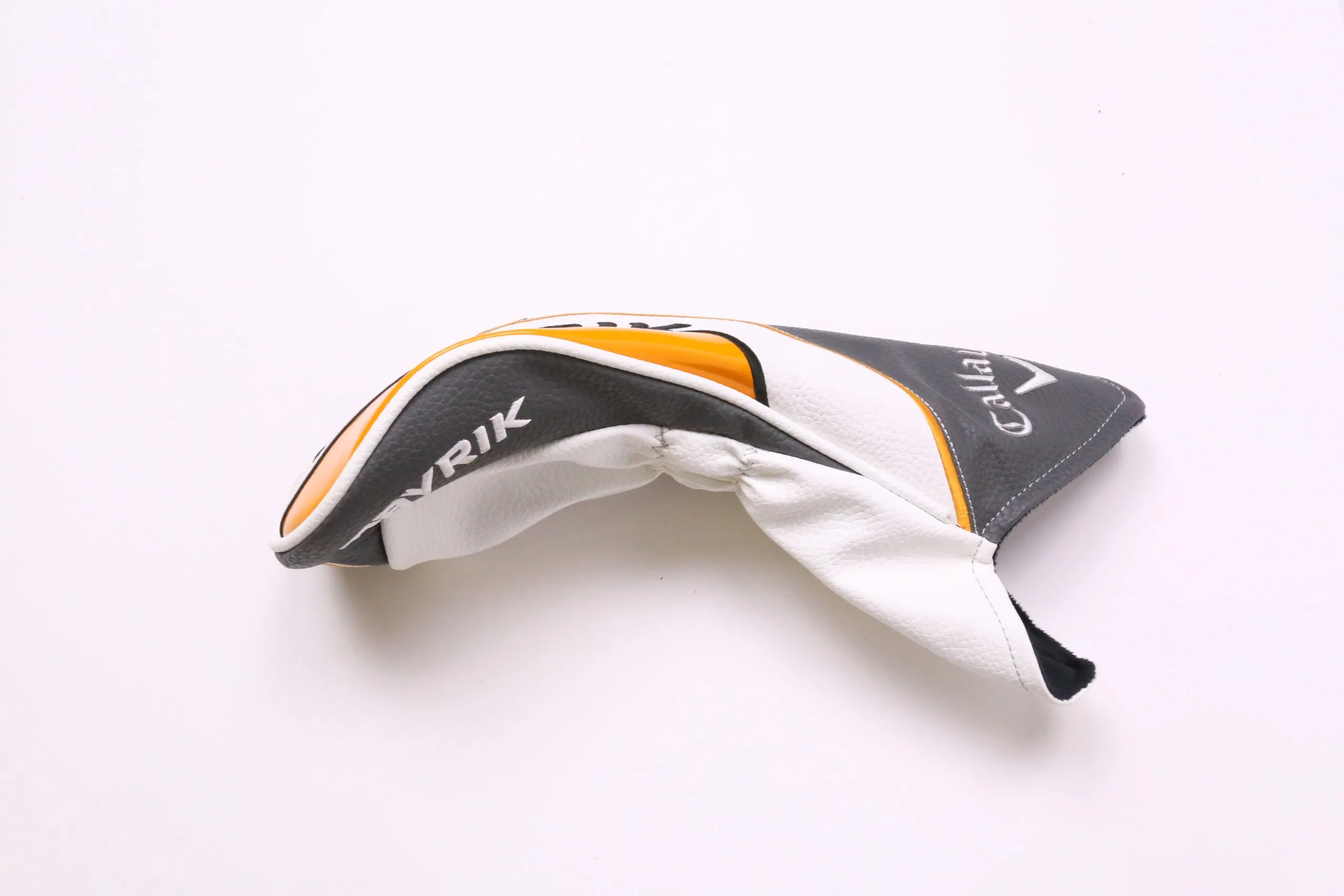 Callaway Mavrik Driver Headcover Only Faux Leather Very Good Condition 4 Callaway Mavrik Driver Headcover Only Faux Leather Very Good Condition - Image 2