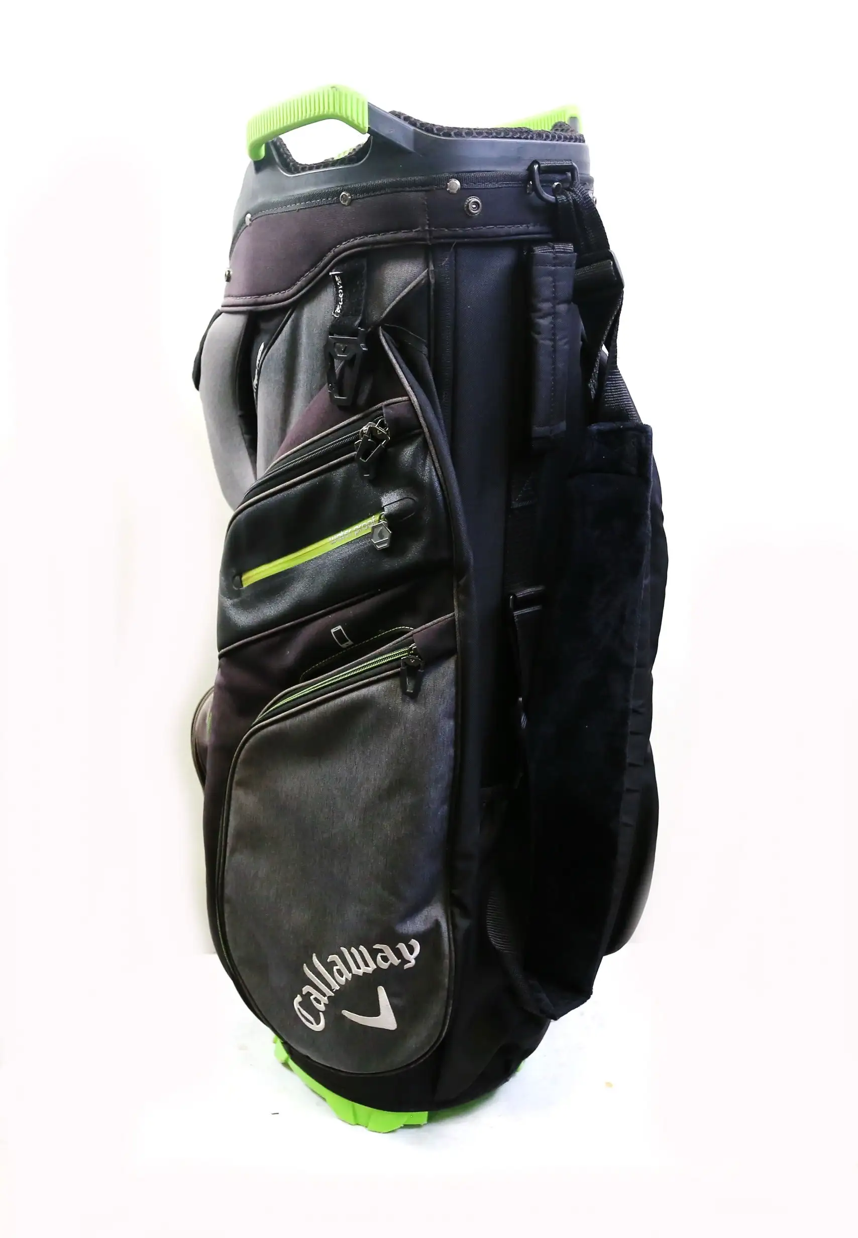Callaway Org 14 Way 9 Pocket Green/Charcoal/Black Cart Bag 8 Callaway Org 14 Way 9 Pocket Green/Charcoal/Black Cart Bag - Image 6