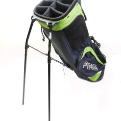 Ping Hoofer Lite Green/Black 8 Dividers 4 Pockets Stand Bag -GOLF BAGS Sales 7cbe4d2f 356e 5cdc 9611 1ebd614cfff4