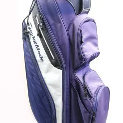 TaylorMade Blue/Gray Cart Bag 14 Dividers 9 Pockets Raincover -GOLF BAGS Sales 807c7535 7ec2 537b 96bf f7a4912e2783
