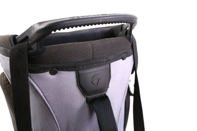 Taylormade Gray/Black Stand Bag 4-Dividers 5-Pockets Shoulder Strap 9 Taylormade Gray/Black Stand Bag 4-Dividers 5-Pockets Shoulder Strap - Image 7