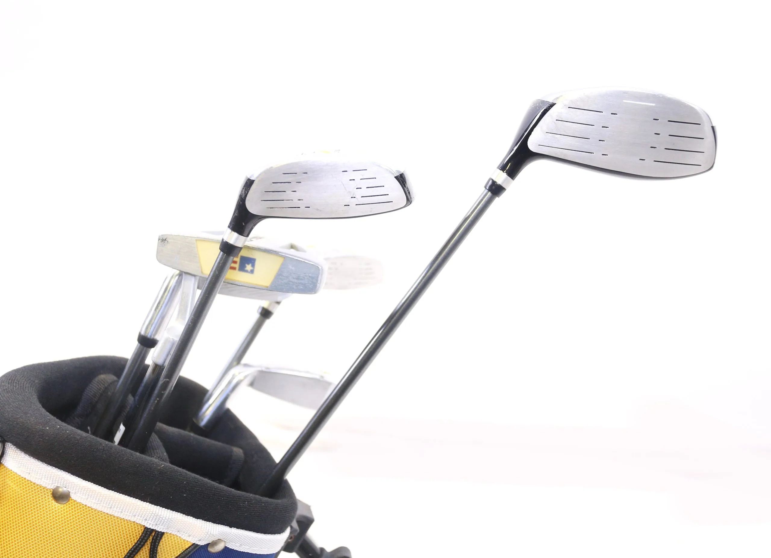 Top Flite XL J Driver, 5W, 5h, 7, SW, Putter Kids Set RH 44 In Height Youth Flex 4 Top Flite XL J Driver, 5W, 5h, 7, SW, Putter Kids Set RH 44 In Height Youth Flex - Image 2