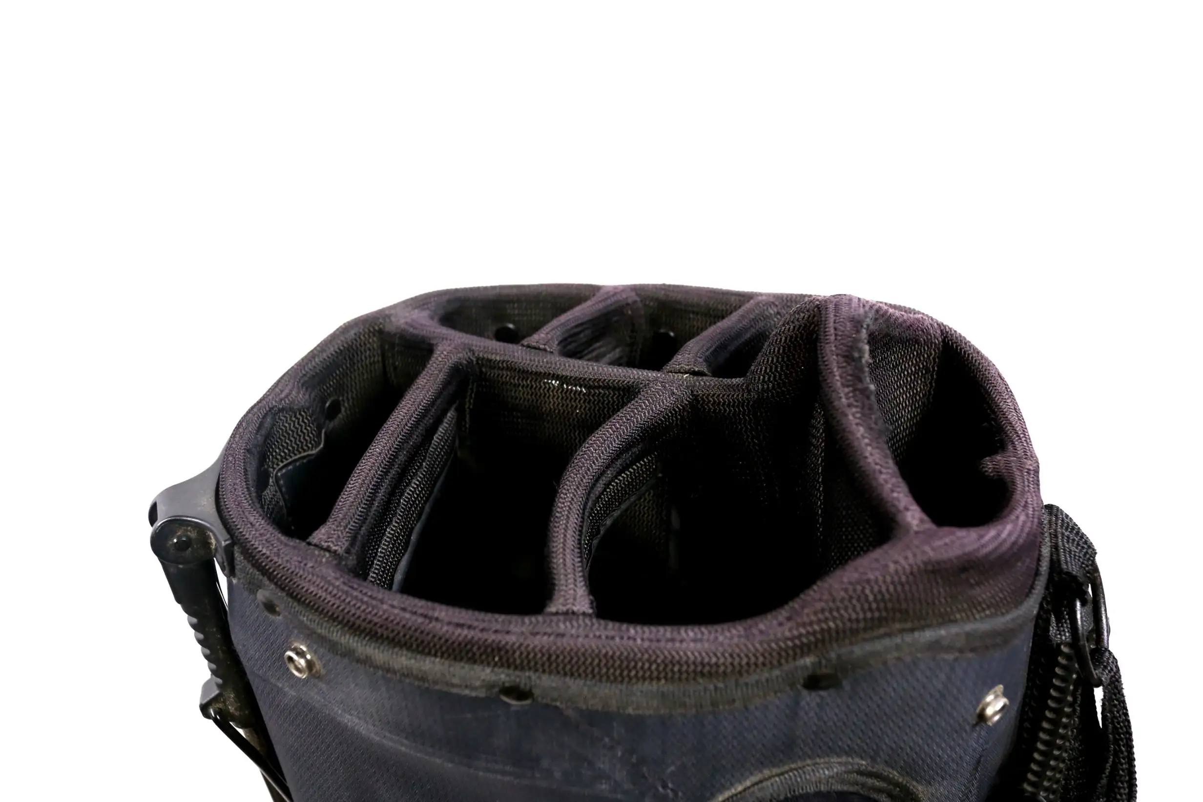 Club Glove Stand Golf Bag 7 Dividers 8 Pockets Shoulder Strap Green/Black 7 Club Glove Stand Golf Bag 7 Dividers 8 Pockets Shoulder Strap Green/Black - Image 5