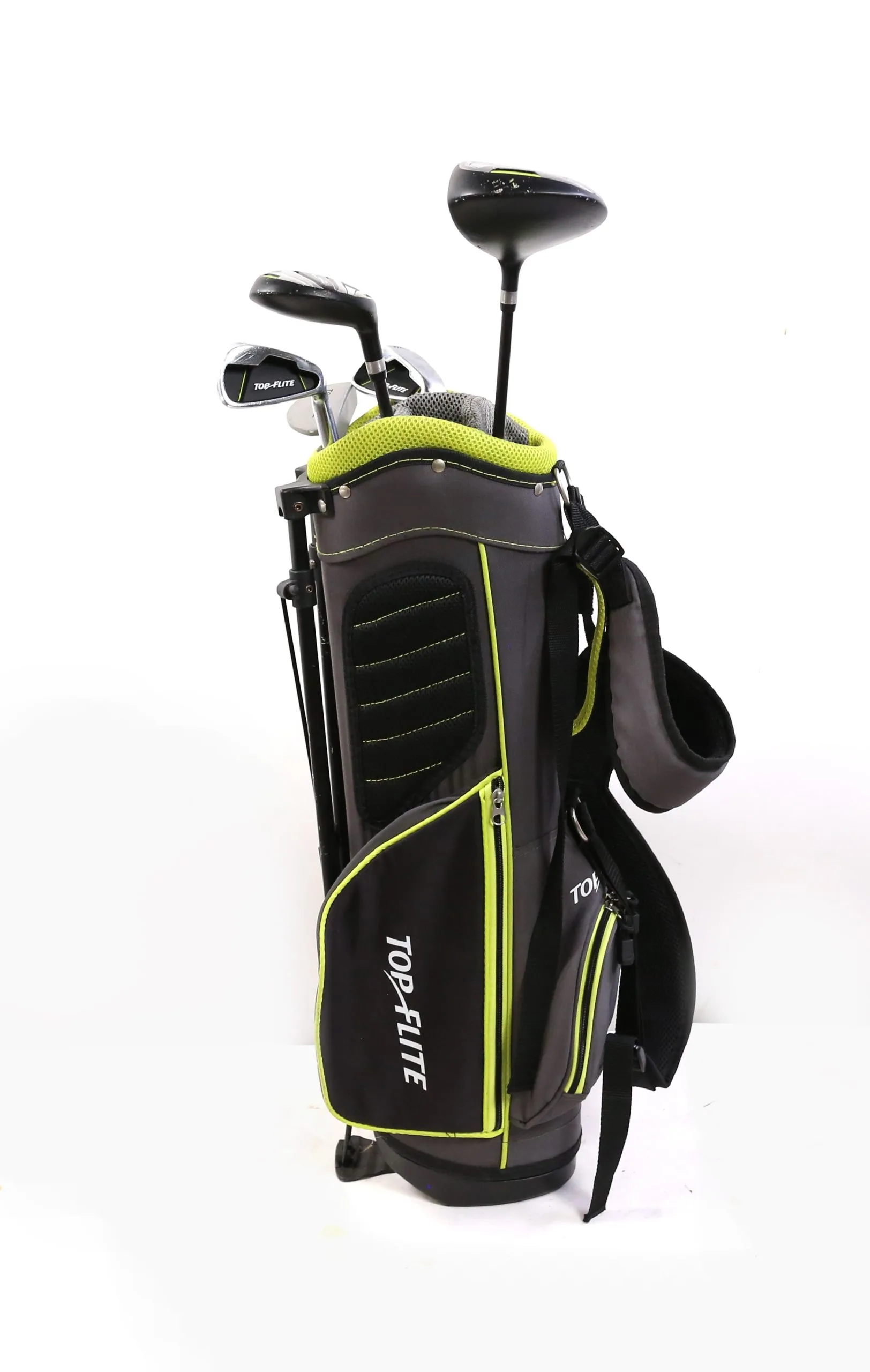 Top Flite 1W, Hybrid, 7, SW, Putter RH Kids Club Set W/ Bag 6 Top Flite 1W, Hybrid, 7, SW, Putter RH Kids Club Set W/ Bag - Image 4