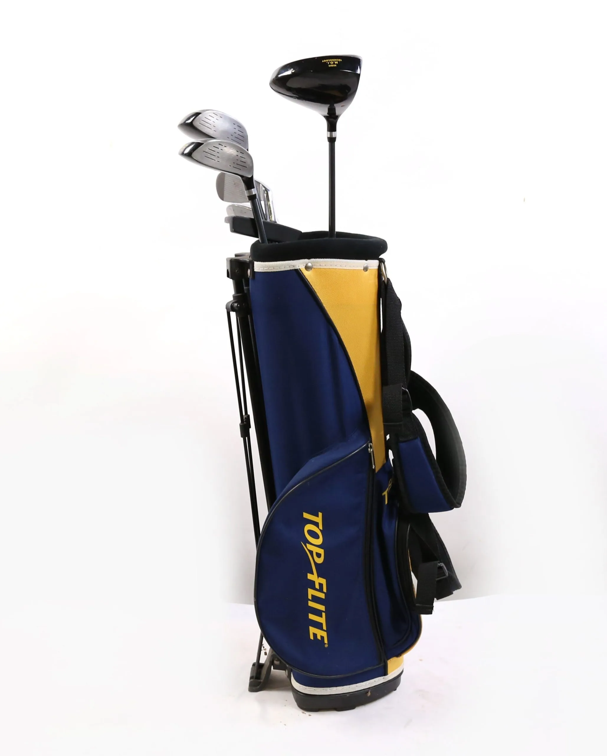 Top Flite XLj 1W, 5W, 5H, 7, SW, Putter LEFTY Kids Club Set W/ Bag 6 Top Flite XLj 1W, 5W, 5H, 7, SW, Putter LEFTY Kids Club Set W/ Bag - Image 4