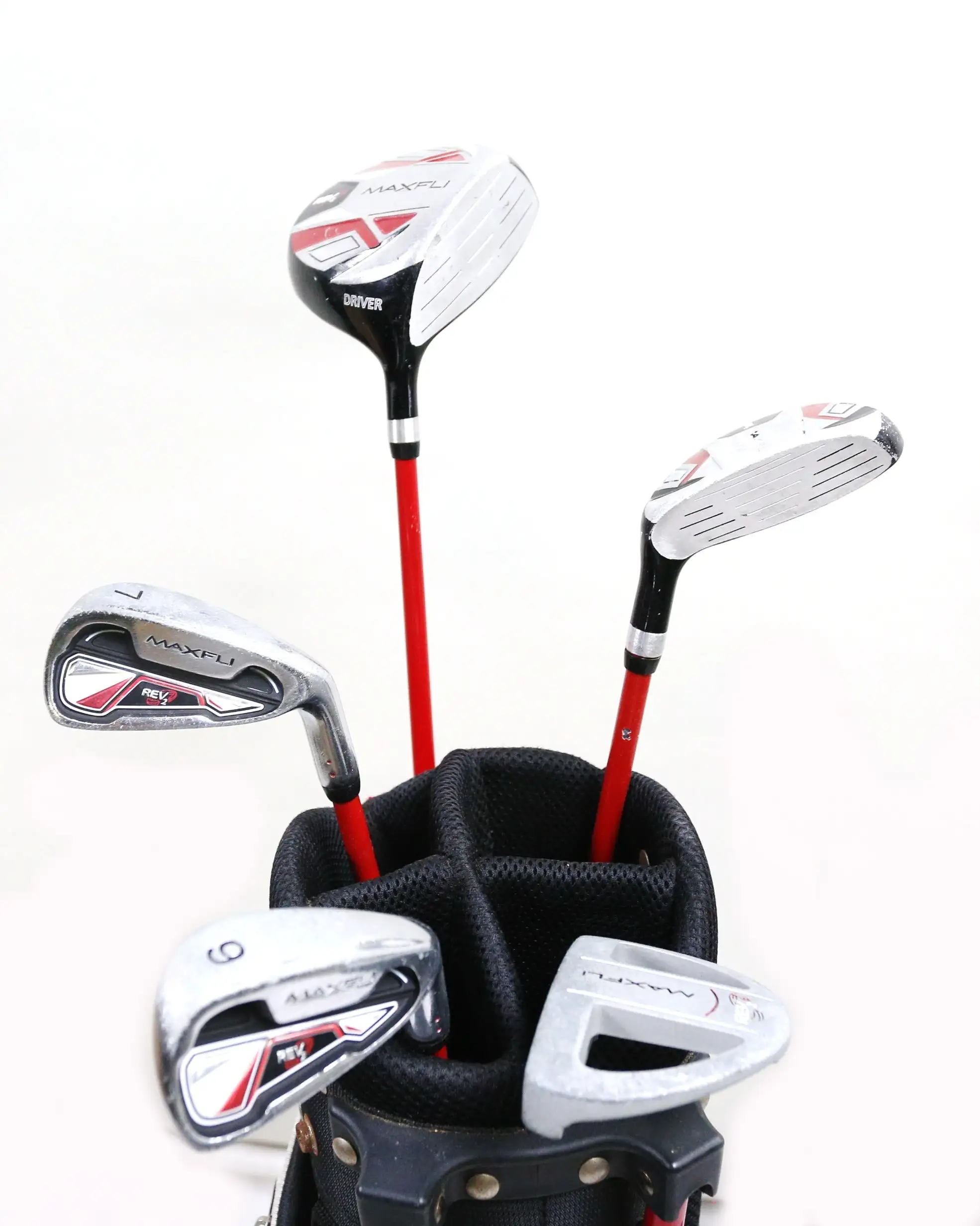 MaxFli Rev 2 Youth 1W, 4H, 7, 9, Putter Kids Club Set RH 44 In Height 7 MaxFli Rev 2 Youth 1W, 4H, 7, 9, Putter Kids Club Set RH 44 In Height - Image 5