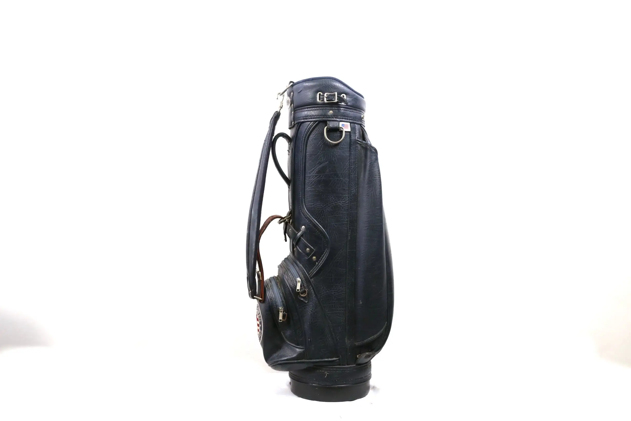 Burton Cart Golf Bag 6 Dividers 4 Pockets Shoulder Strap 4 Burton Cart Golf Bag 6 Dividers 4 Pockets Shoulder Strap - Image 2