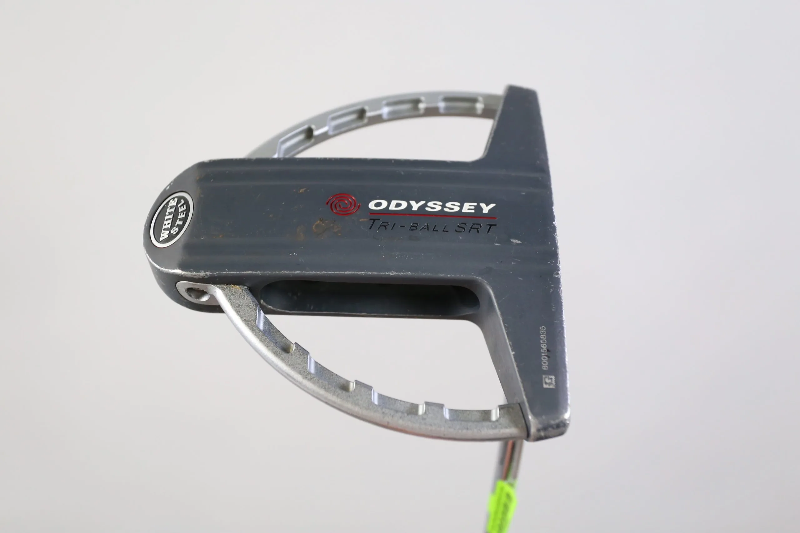 Odyssey White Steel Tri Ball SRT Putter RH 35.5 In Odyssey Steel Shaft 3 Odyssey White Steel Tri Ball SRT Putter RH 35.5 In Odyssey Steel Shaft