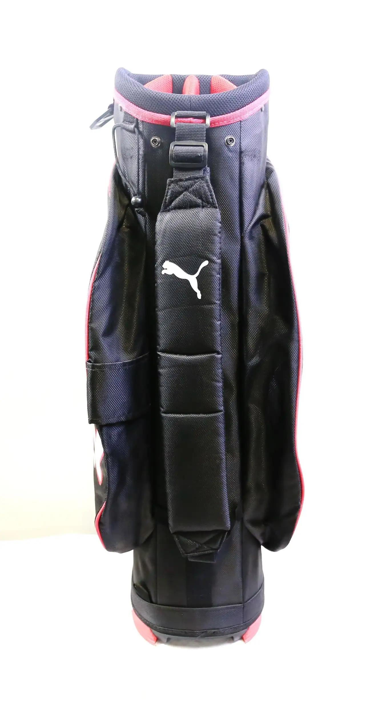 Puma Black/Red Stand Golf Bag 14 Dividers 7 Pockets Shoulder Strap 6 Puma Black/Red Stand Golf Bag 14 Dividers 7 Pockets Shoulder Strap - Image 4