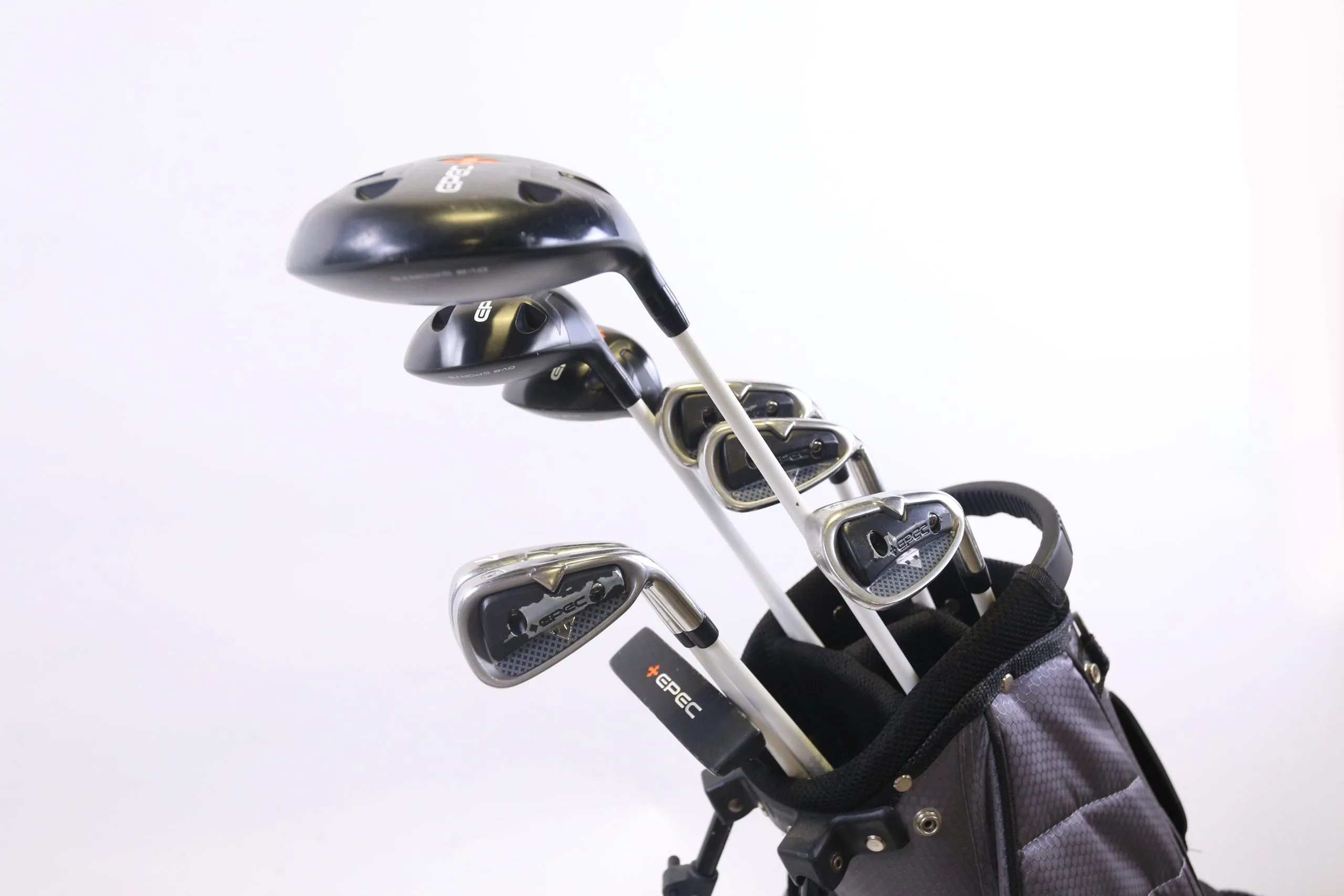 EPEC Junior Driver, 5 Wood, 6H, 6, 7, 9, PW, SW, Putter Kids Set RH Youth Flex 6 EPEC Junior Driver, 5 Wood, 6H, 6, 7, 9, PW, SW, Putter Kids Set RH Youth Flex - Image 4