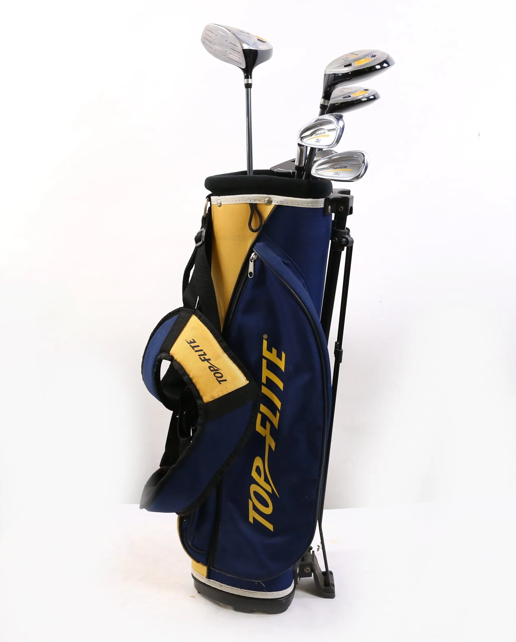 Top Flite XLj 1W, 5W, 5H, 7, SW, Putter LEFTY Kids Club Set W/ Bag 8 Top Flite XLj 1W, 5W, 5H, 7, SW, Putter LEFTY Kids Club Set W/ Bag - Image 6