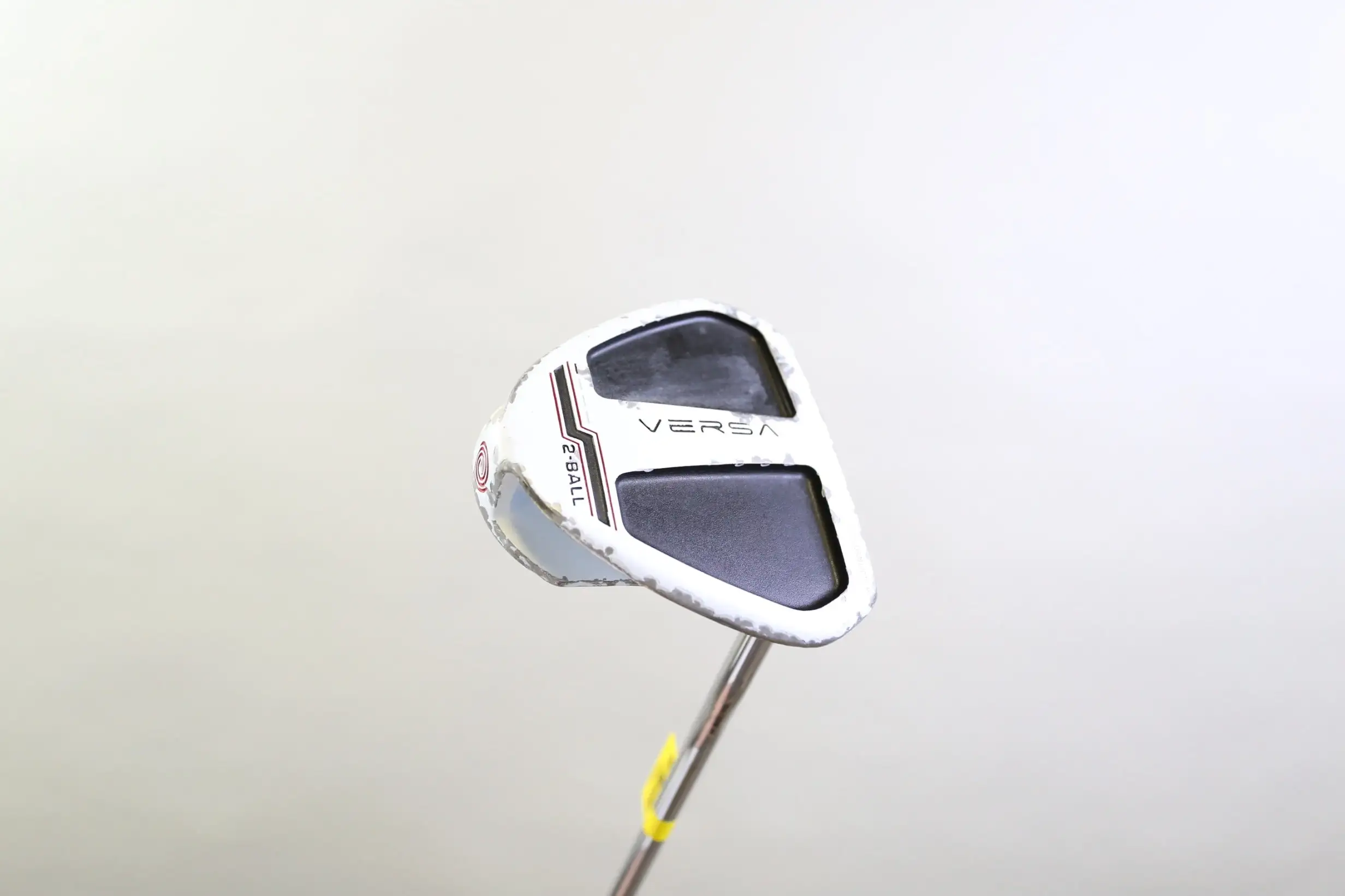 Odyssey Versa 2-Ball White Putter RH 35 In Steel Shaft Oncourse Grip Mallet 3 Odyssey Versa 2-Ball White Putter RH 35 In Steel Shaft Oncourse Grip Mallet