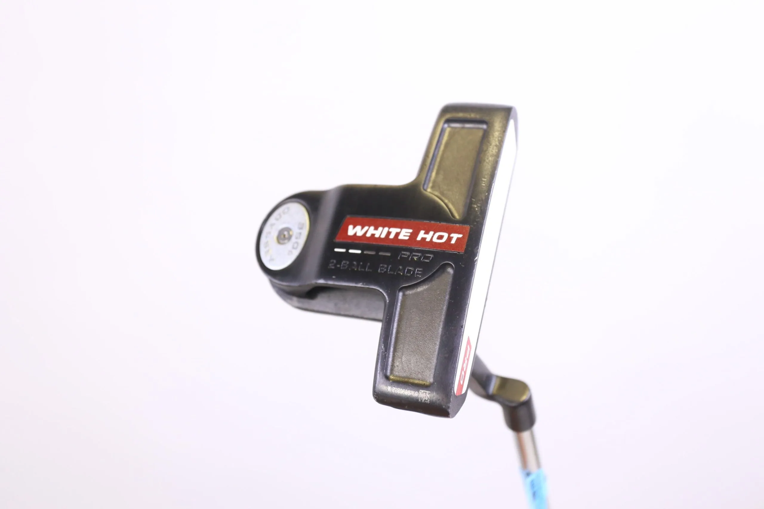 Odyssey White Hot Pro 2-Ball Blade Putter RH 35 In Odyssey Steel Shaft 3 Odyssey White Hot Pro 2-Ball Blade Putter RH 35 In Odyssey Steel Shaft