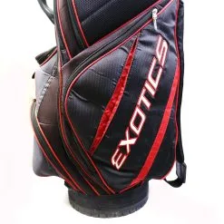 Tour Edge Exotics Black/Red Cart Golf Bag 14 Dividers 11 Pockets Shoulder Strap 17 Tour Edge Exotics Black/Red Cart Golf Bag 14 Dividers 11 Pockets Shoulder Strap -GOLF BAGS Sales 95a413c2 6ea0 5ccd 9b5c 6a5d649a9c98