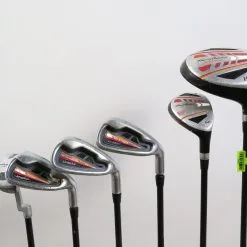 Tommy Armour Hot Scot Driver, 4H, 7, 9, SW, Putter Kids Set RH 53 In Height