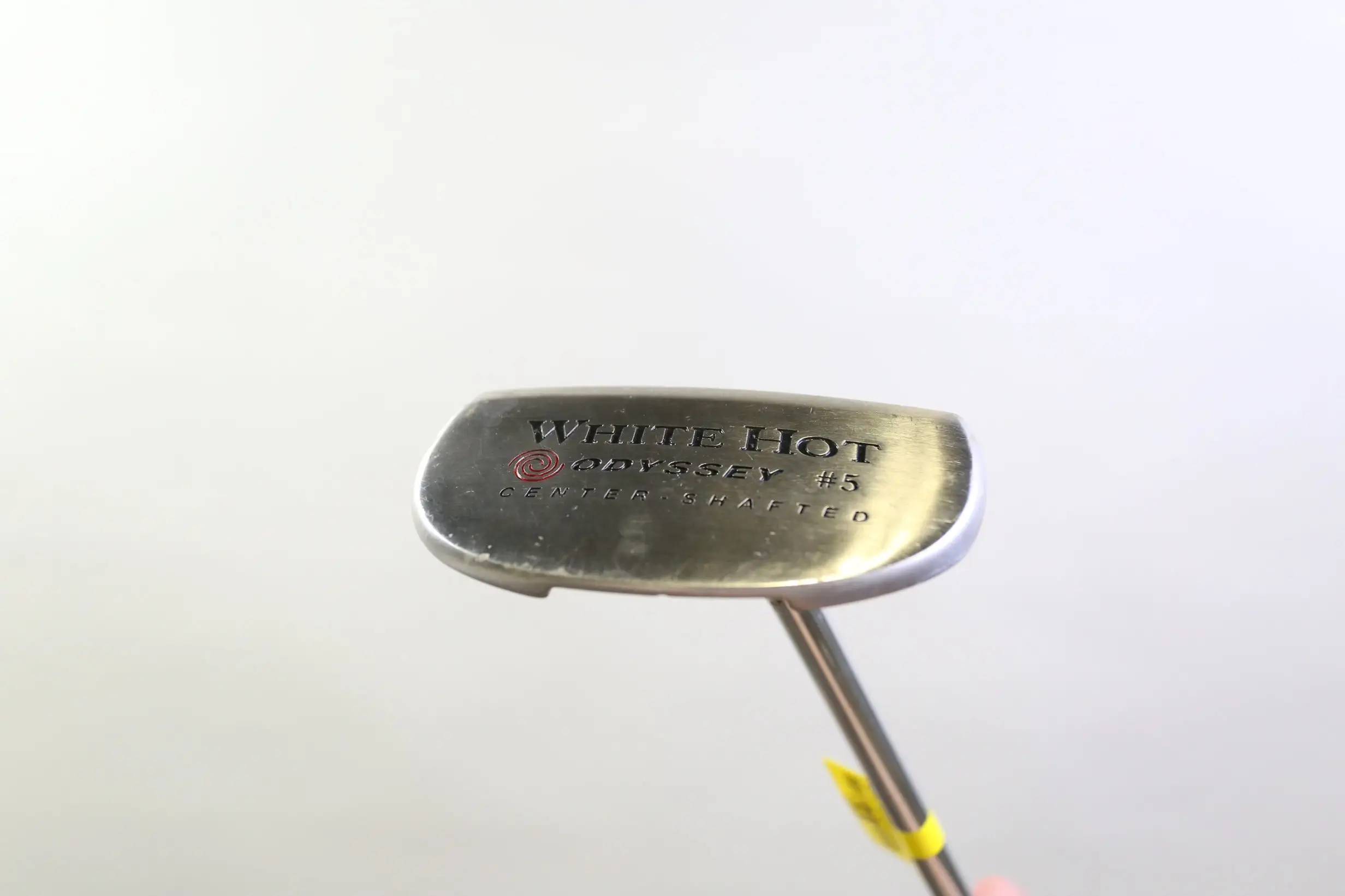 Odyssey White Hot #5 CS Putter RH 34 In Steel Shaft Odyssey Grip Mid-mallet 3 Odyssey White Hot #5 CS Putter RH 34 In Steel Shaft Odyssey Grip Mid-mallet