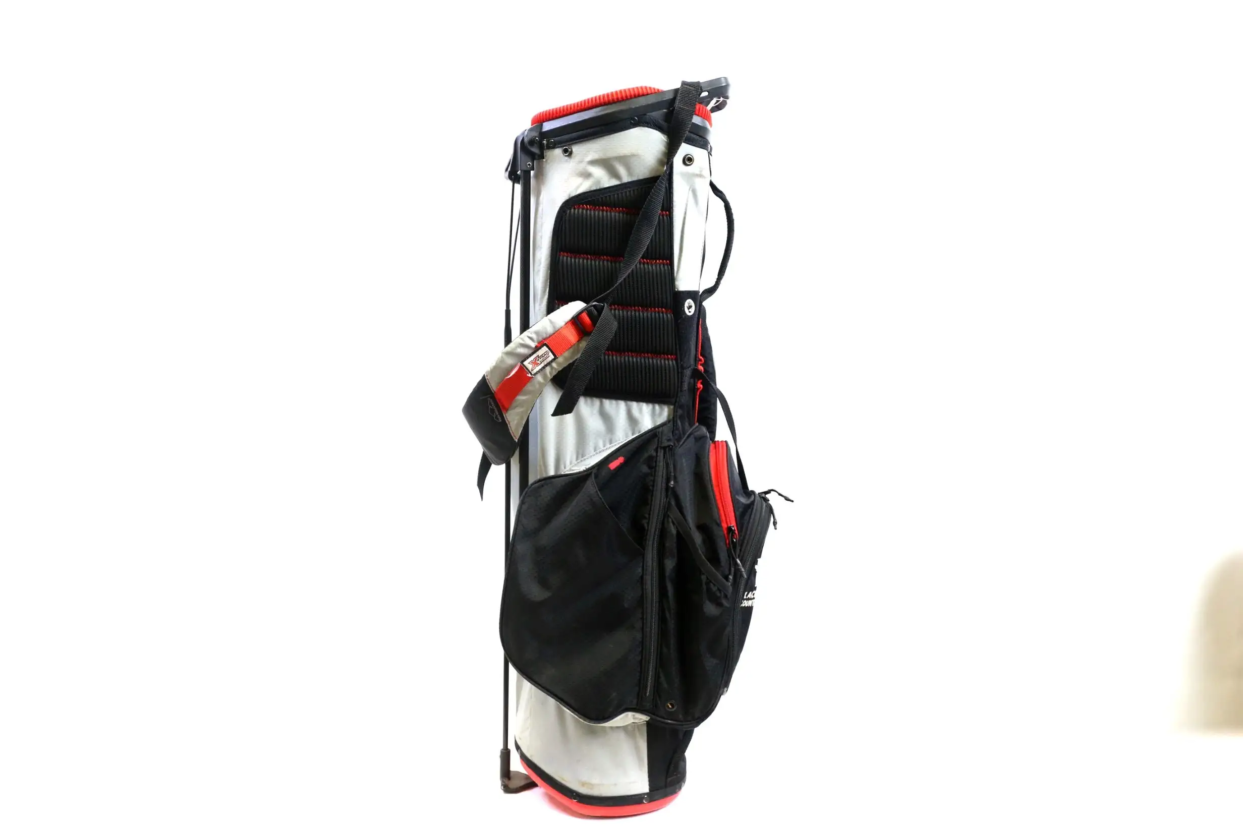 Sun Mountain Grey/Red/Black 4-Dividers 5-Pockets Stand Bag 4 Sun Mountain Grey/Red/Black 4-Dividers 5-Pockets Stand Bag - Image 2