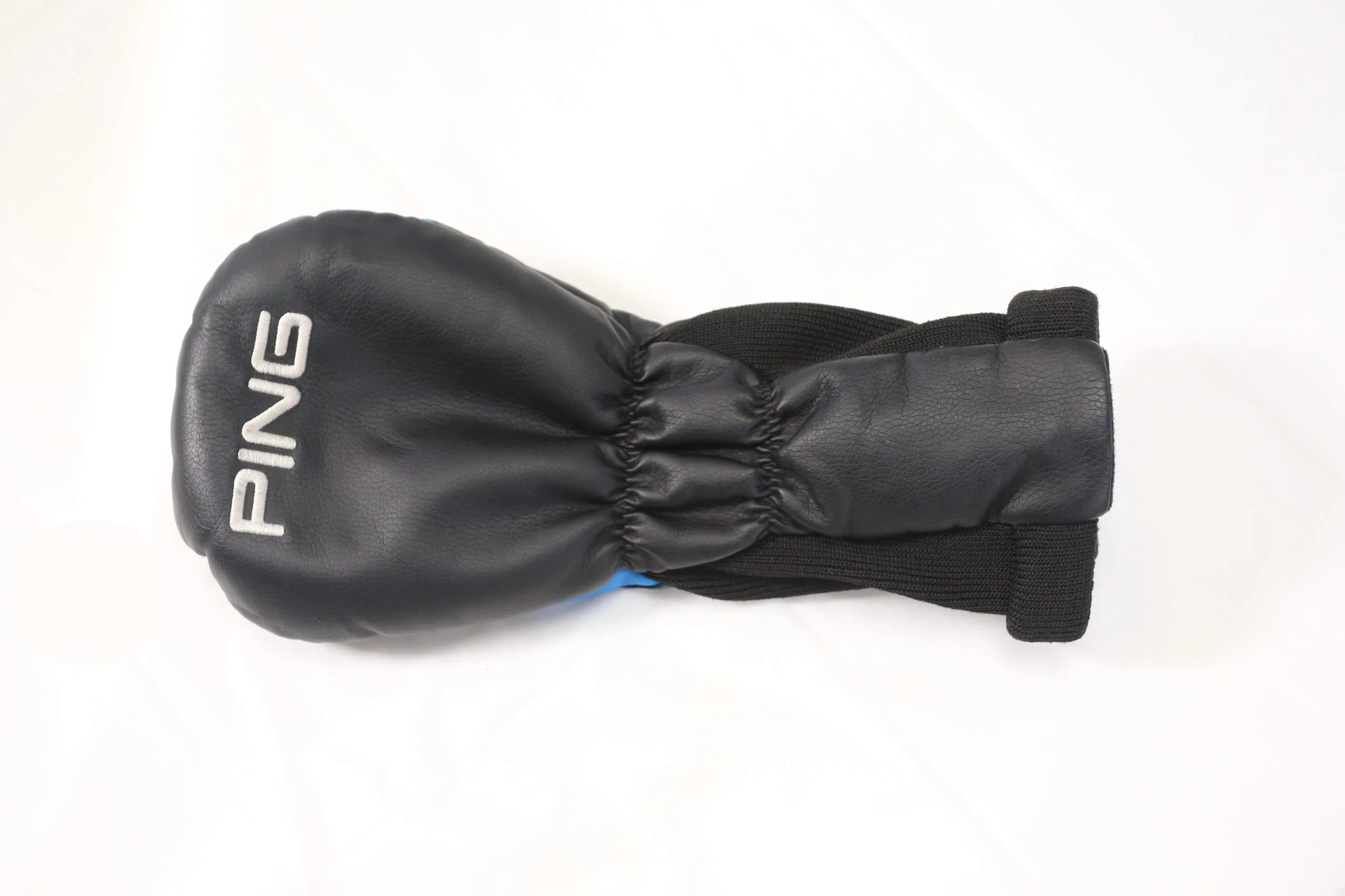 Ping G Driver Headcover Only Black Faux Leather Very Good Condition 5 Ping G Driver Headcover Only Black Faux Leather Very Good Condition - Image 3