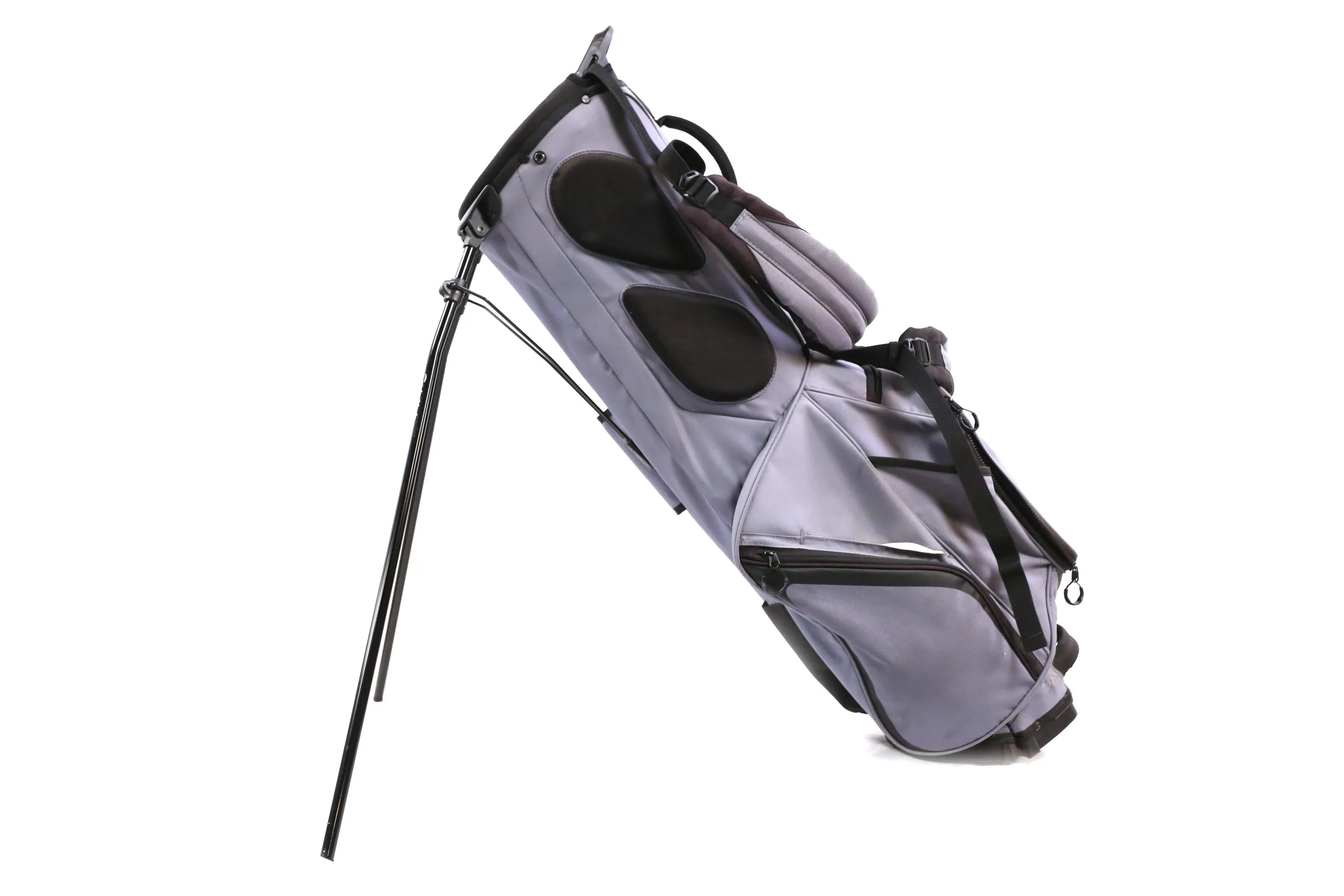 Taylormade Gray/Black Stand Bag 4-Dividers 5-Pockets Shoulder Strap 10 Taylormade Gray/Black Stand Bag 4-Dividers 5-Pockets Shoulder Strap - Image 8