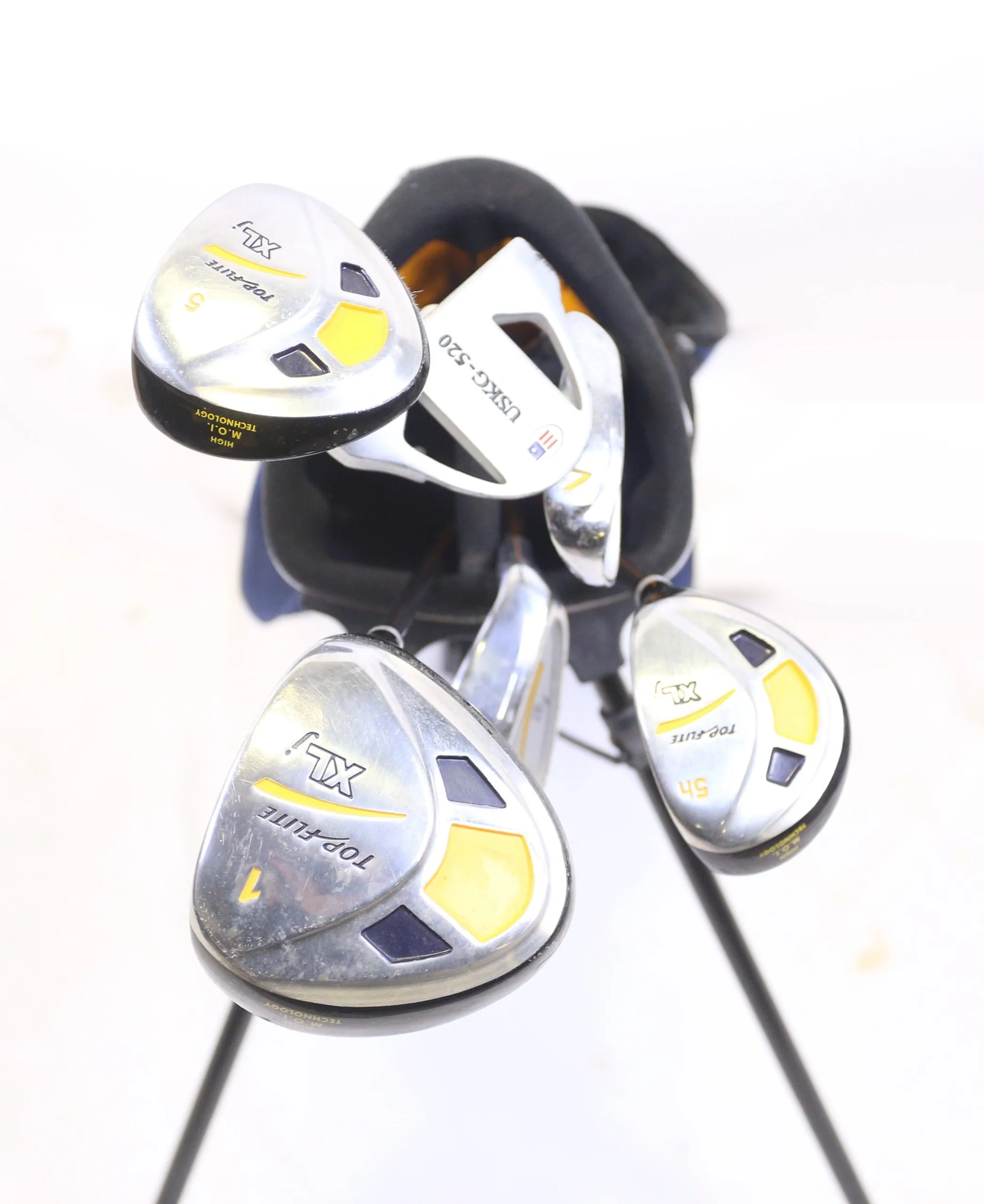 Top Flite XL J Driver, 5W, 5h, 7, SW, Putter Kids Set RH 44 In Height Youth Flex 7 Top Flite XL J Driver, 5W, 5h, 7, SW, Putter Kids Set RH 44 In Height Youth Flex - Image 5