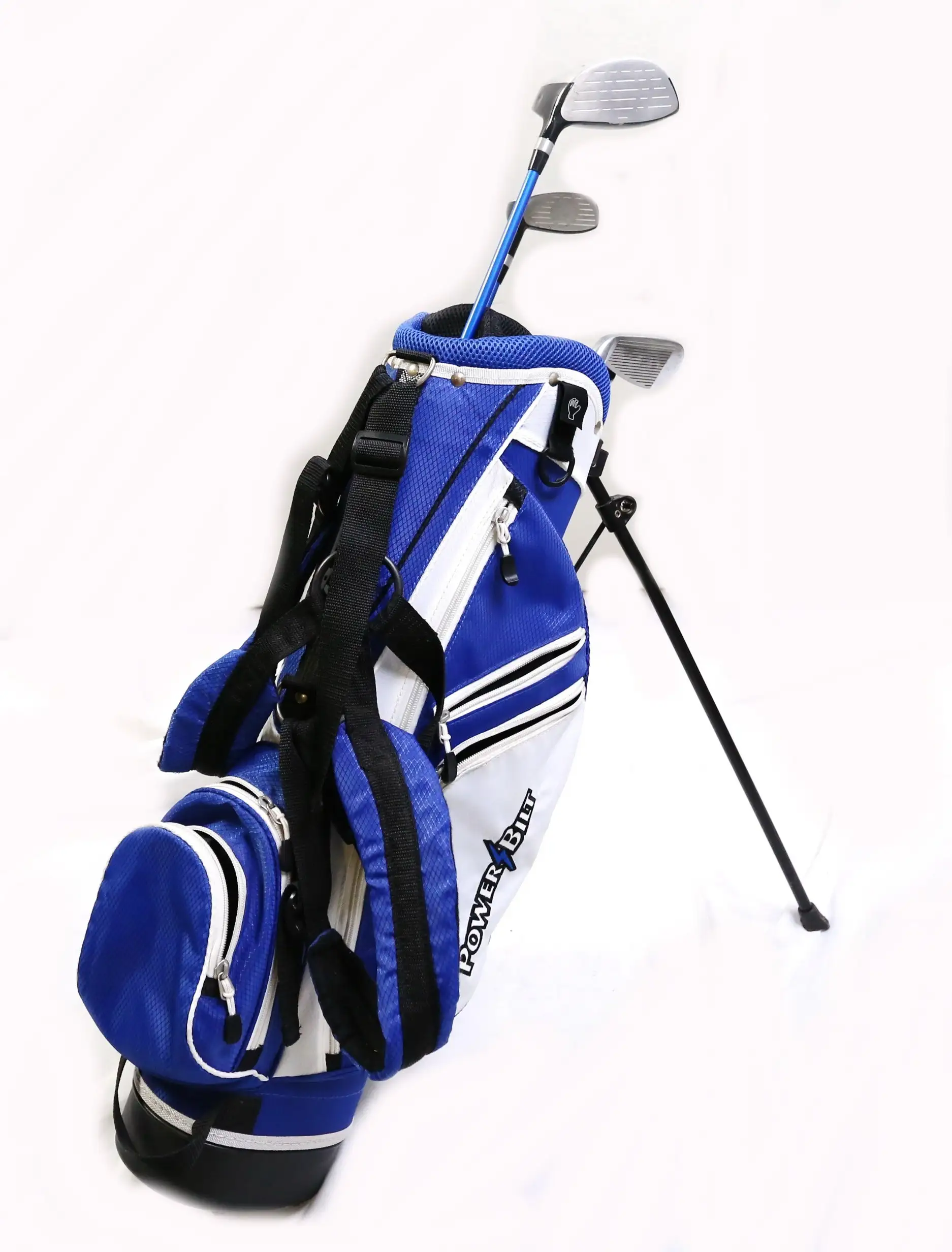 Powerbilt Lil' Slugger 1W, 5H, PW, Putter Kids Set RH 46 In Height Youth Flex 4 Powerbilt Lil' Slugger 1W, 5H, PW, Putter Kids Set RH 46 In Height Youth Flex - Image 2