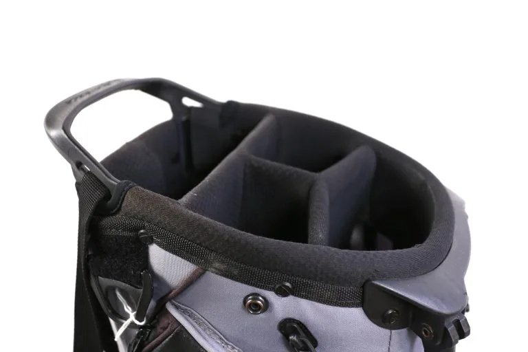 Taylormade Gray/Black Stand Bag 4-Dividers 5-Pockets Shoulder Strap 7 Taylormade Gray/Black Stand Bag 4-Dividers 5-Pockets Shoulder Strap - Image 5