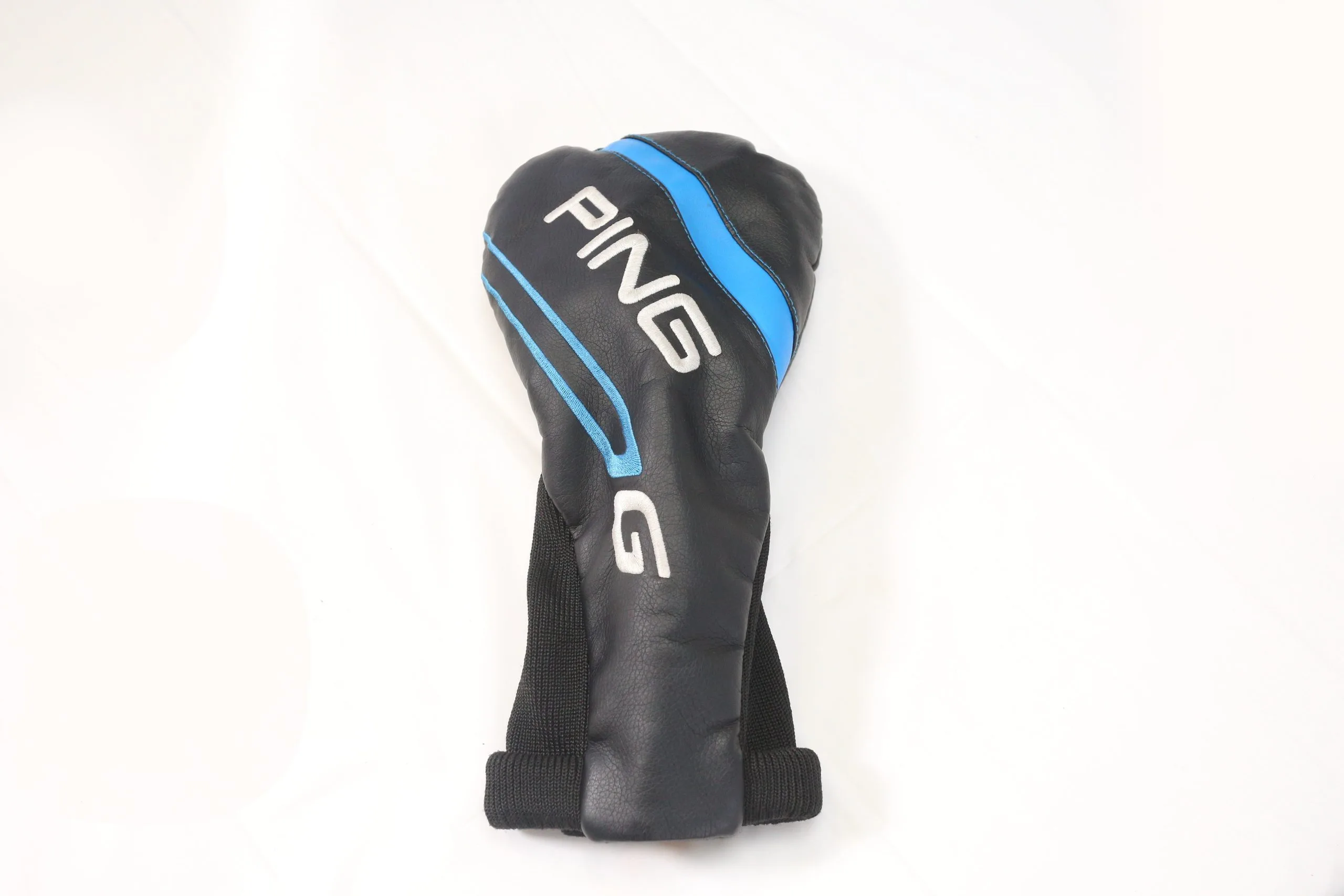 Ping G Driver Headcover Only Black Faux Leather Very Good Condition 7 Ping G Driver Headcover Only Black Faux Leather Very Good Condition - Image 5