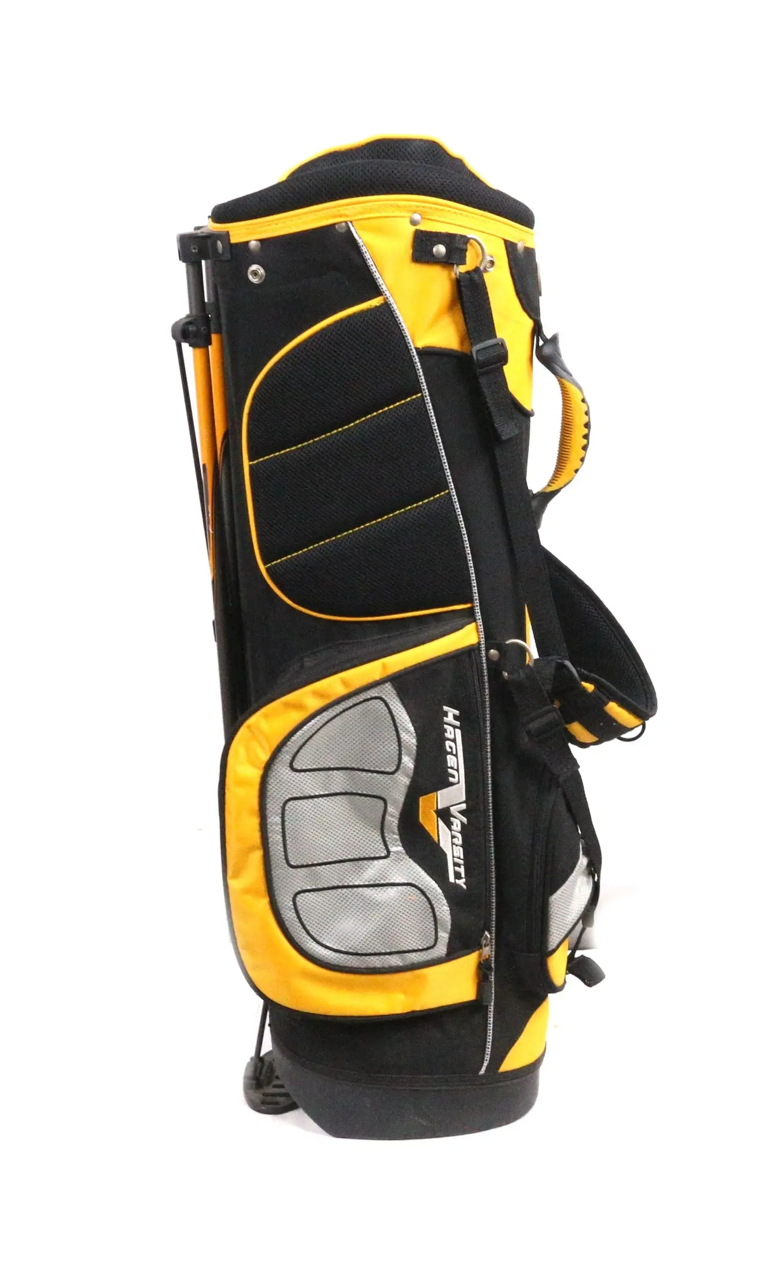 Walter Hagen Stand Golf Bag 8 Dividers 4 Pockets Shoulder Strap 6 Walter Hagen Stand Golf Bag 8 Dividers 4 Pockets Shoulder Strap - Image 4