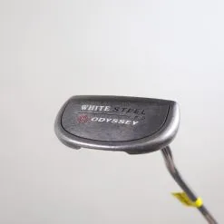 Odyssey WHITE STEEL 5 Putter RH 32.75 In Steel Shaft Oncourse Grip Mid-mallet