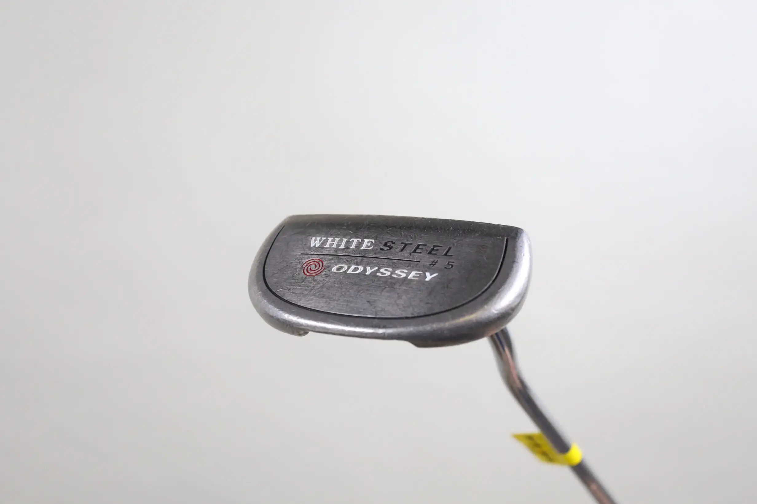 Odyssey WHITE STEEL 5 Putter RH 32.75 In Steel Shaft Oncourse Grip Mid-mallet 3 Odyssey WHITE STEEL 5 Putter RH 32.75 In Steel Shaft Oncourse Grip Mid-mallet