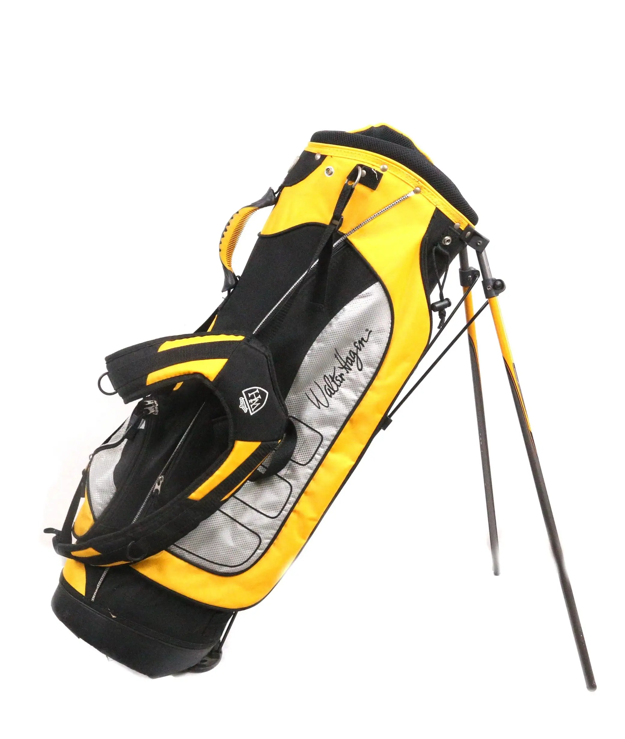 Walter Hagen Stand Golf Bag 8 Dividers 4 Pockets Shoulder Strap 4 Walter Hagen Stand Golf Bag 8 Dividers 4 Pockets Shoulder Strap - Image 2
