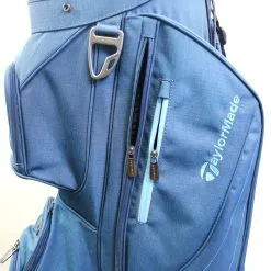 TaylorMade Blue/Gray Cart Bag 15 Dividers 7 Pockets Shoulder Strap Raincover 17 TaylorMade Blue/Gray Cart Bag 15 Dividers 7 Pockets Shoulder Strap Raincover -GOLF BAGS Sales bd6085a7 c503 539a 9dd9 e3d4f77e35f3