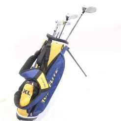 Top Flite XL J Driver, 5W, 5h, 7, SW, Putter Kids Set RH 44 In Height Youth Flex